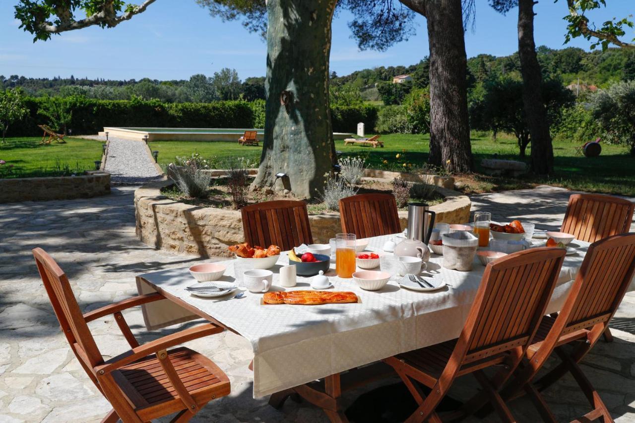Desir De Provence Bed and Breakfast Sarrians Exteriör bild